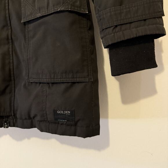 Golden by TNA Aritzia Bancroft Parka Altitude Series Coat Jacket Down Duck Small - Picture 5 of 10